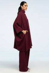 Wool Set Burgundy